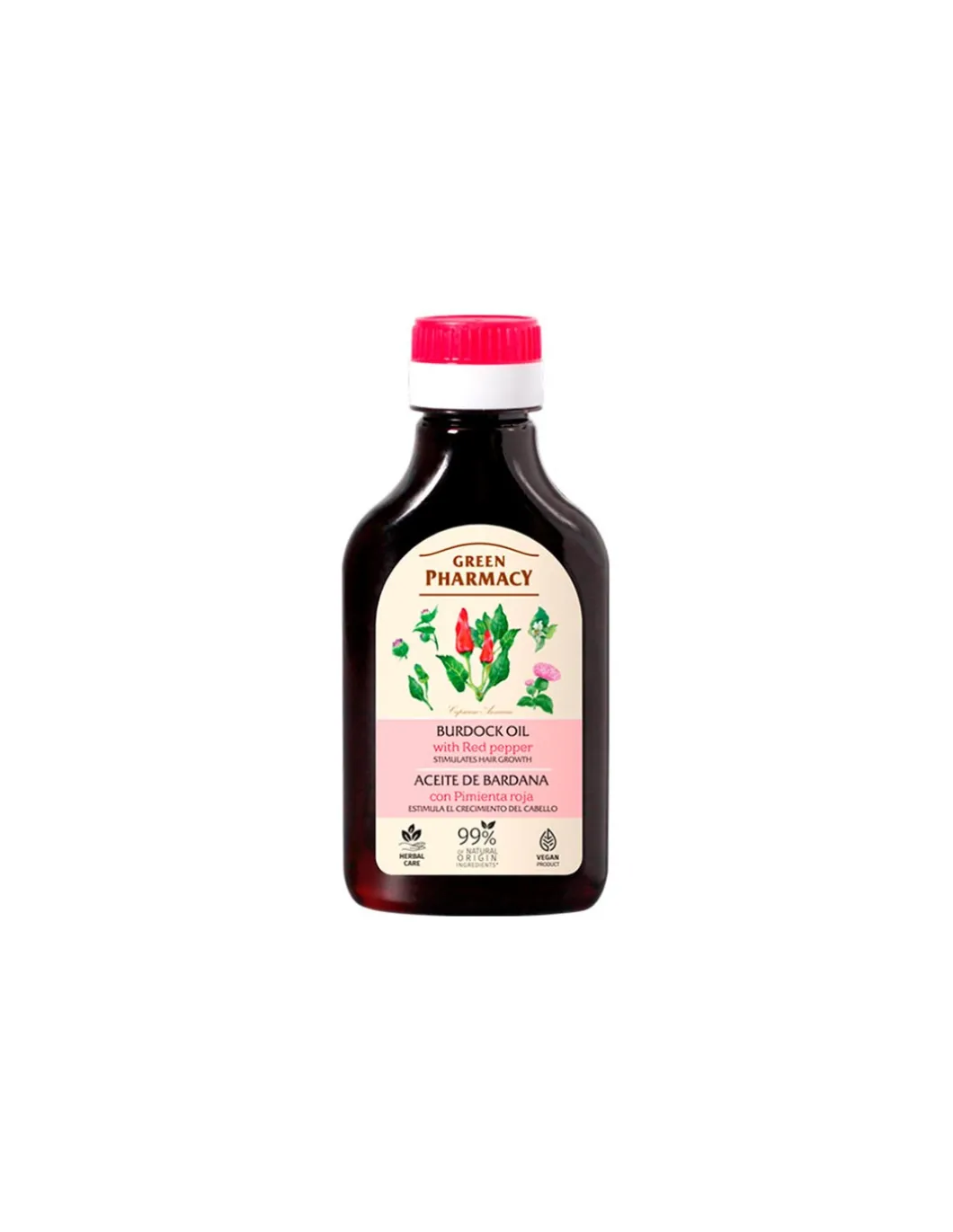 Aceite de Bardana Crecimiento Cabello | Green Pharmacy