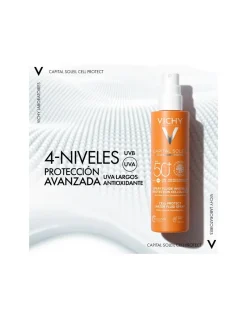 Capital Soleil Spray Fluido Invisible SPF50+ | Perfumerias Coqueteo