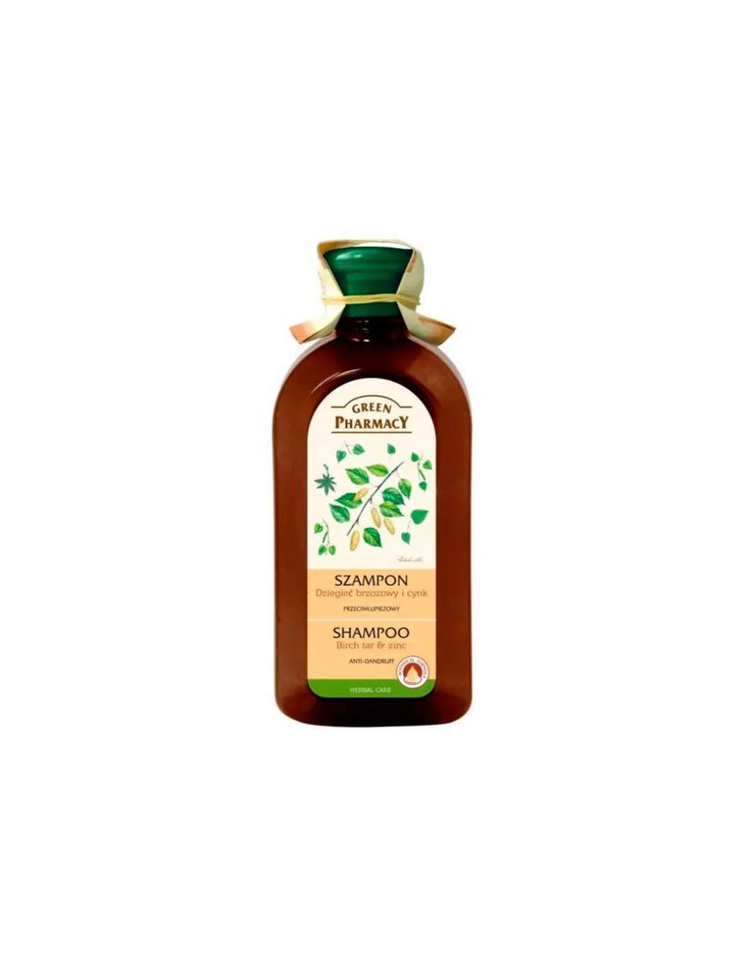 Champú Anticaspa Alquitrán Abedul y Zinc | Green Pharmacy