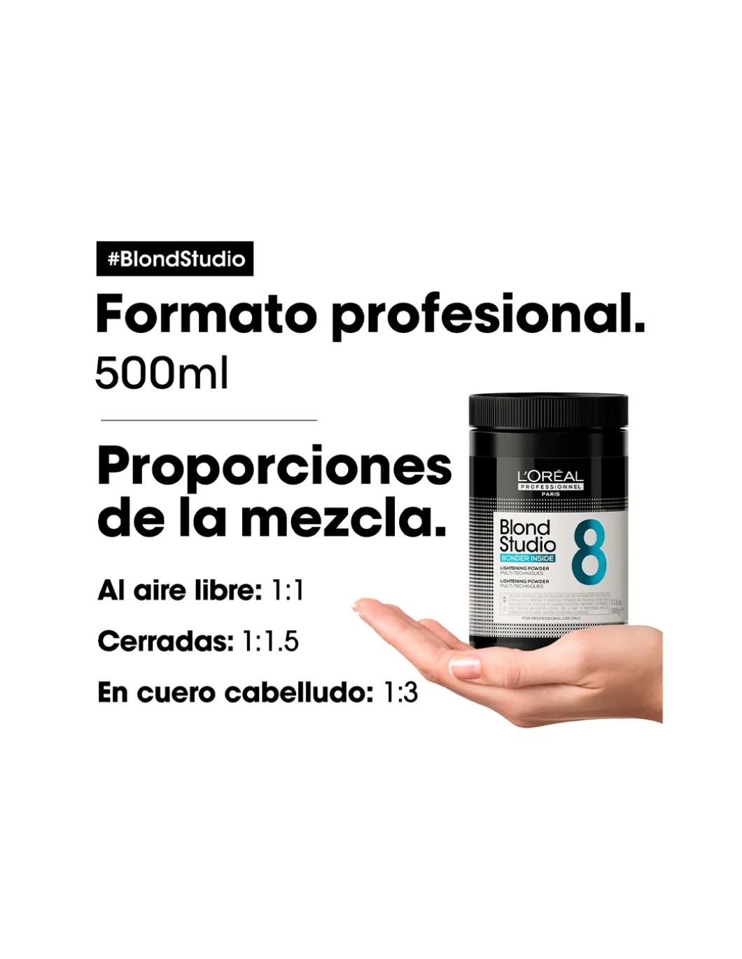 Decoloración Blond Studio Multi-Técnicas 8 | L'Oreal