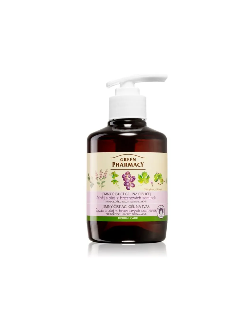 Gel Lavado Facial Suave Salvia