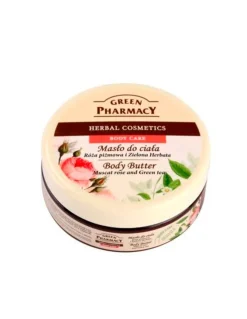 Manteca Corporal Rosa Mosqueta Y Te Verde