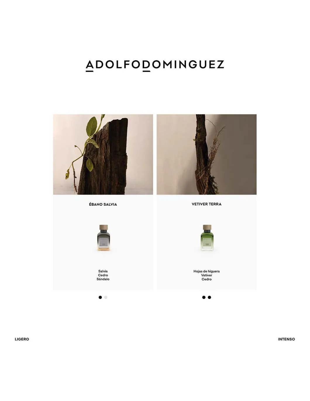 Perfumerías Coqueteo | Adolfo Domínguez Vetiver Tierra EDP