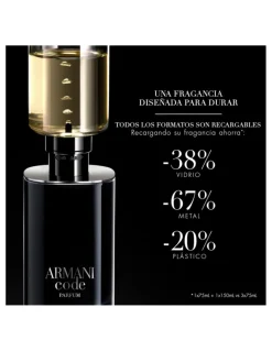 Perfumerías Coqueteo | Armani Code Parfum Recargable