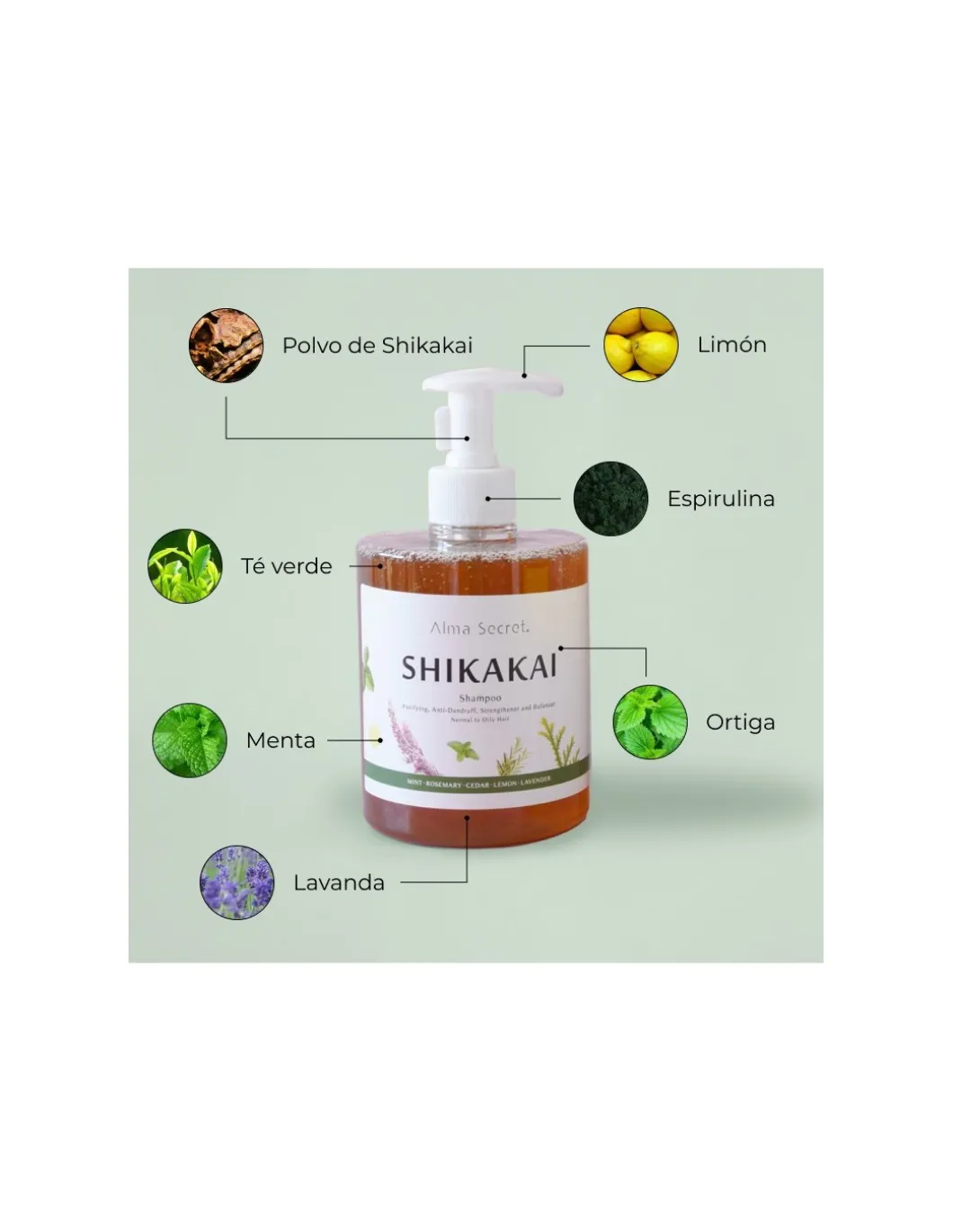 Perfumerías Coqueteo | Champú Shikakai Anticaída Y Caspa