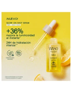 Perfumerías Coqueteo | Shiseido Waso Yuzu-C Glow-On Shot