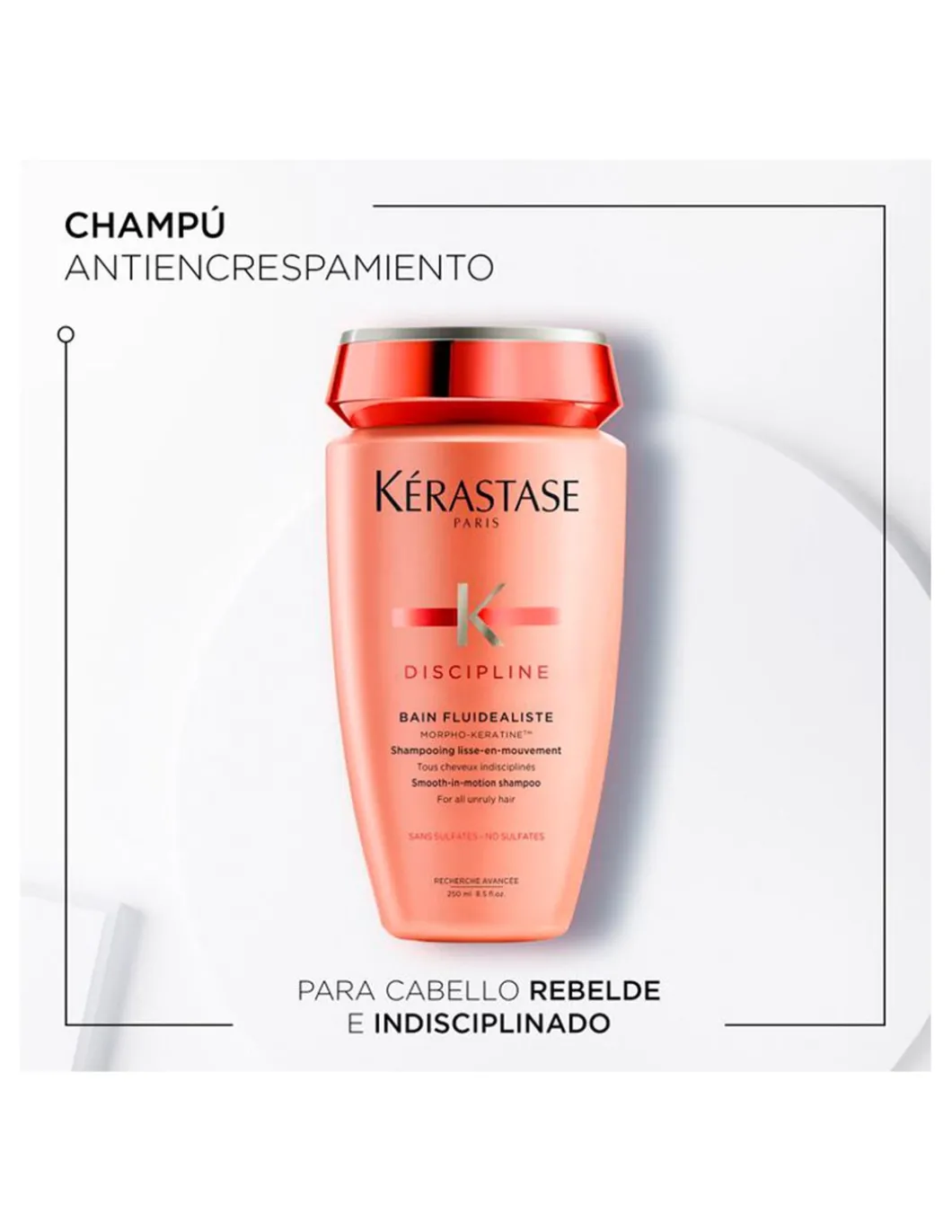 Perfumerías Coqueteo| Champú Bain Fluidealiste disciplinante Kérastase