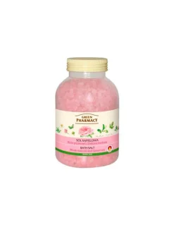 Sal de Baño Rosa Mosqueta y Te Verde | Green Pharmacy