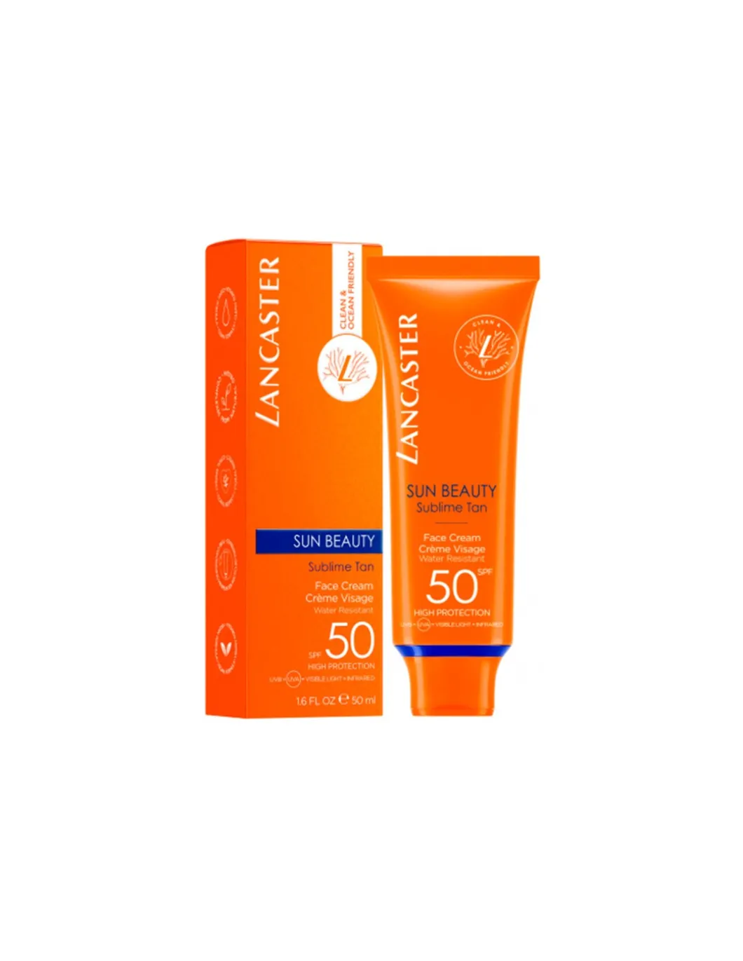 Sun Beauty Ultra Tanning Face Cream SPF50 | Lancaster